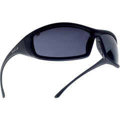 SOLIS - Smoke Lens - Shiny Black Frame PC ASAF - Exact Tool & Supply