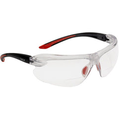 IRI-S - Clear Lens - Black & Red Frame PC ASAF-Platinum - Exact Tool & Supply