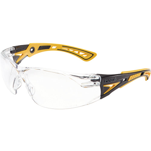 RUSH+ Clear Lens - Yellow & Black Frame PC ASAF - Exact Tool & Supply