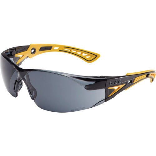 RUSH+ - Smoke Lens - Yellow & Black Frame PC ASAF Platinum - Exact Tool & Supply