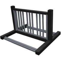 Bike Rack Black/Charcoal 6 Positions - Exact Tool & Supply