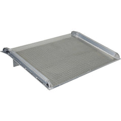 Aluminum Truck Dockboard 10000 lbs 66 × 66 - Exact Tool & Supply