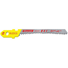‎BU3DC-20 Jig Saw Blds Dual Cut Wood Cutting- Unified Shank- Bi-Metal Unique- 3″ × 5/16 x .060 × 9-19 TPI- 20 Pack - Exact Tool & Supply