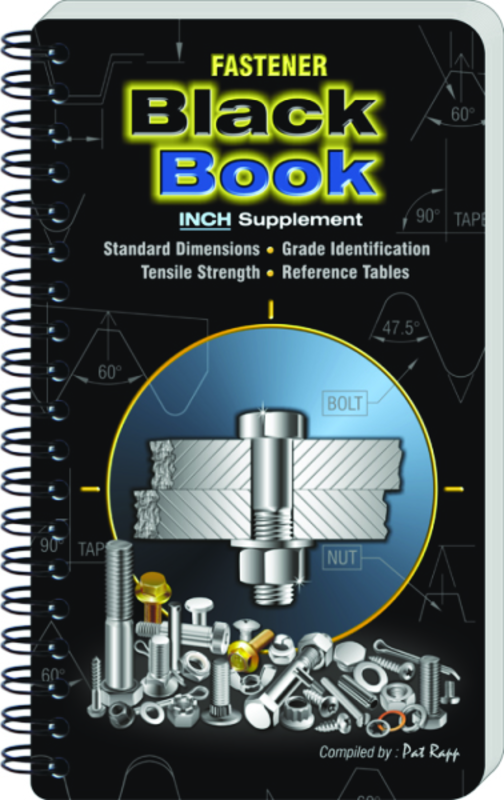 Fastener Black Book Inch Edition - Exact Tool & Supply