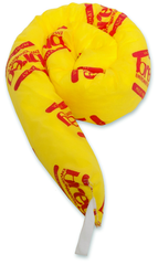 #BHS12Â Hazmat Snake 3" x 48" 12 Per Box - Sponge Absorbents - Exact Tool & Supply