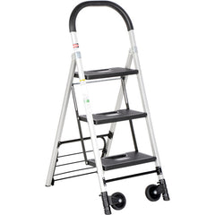 Aluminum Ladder Cart 3 Steps 250 lb - Exact Tool & Supply