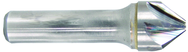 1-1/4" Size-3/4" Shank-82°-Carbide 6 Flute Chatterless Countersink - Exact Tool & Supply