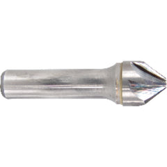 ‎5/16″ Size-1/4″ Shank-82°-CBD 6 Flute Chatterless Countersink - Exact Tool & Supply