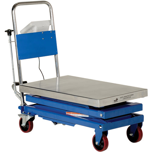 Scissor Cart With Built in Scale - Exact Tool & Supply