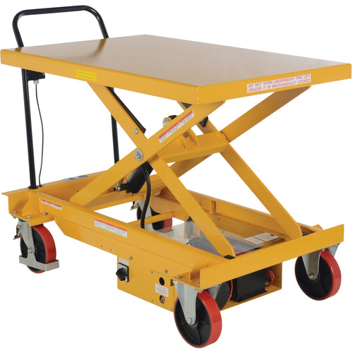 Dc Power Hydr Scissor Cart 1K 31.5 × 47.25 - Exact Tool & Supply
