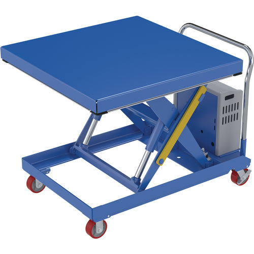 Hydraulic Elevating Cart 42 × 42 2000 12V Dc - Exact Tool & Supply