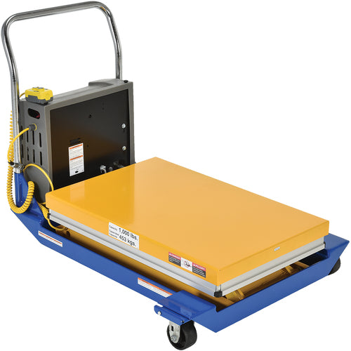 Dc Powered Scissor Cart 1K 36 × 24 - Exact Tool & Supply