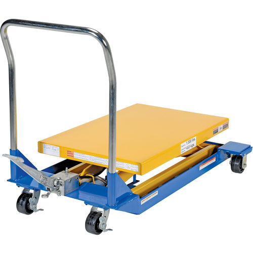 Foot Pump Scissor Cart 1K 36 × 24 - Exact Tool & Supply