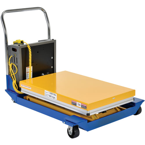 Dc Powered Scissor Cart 1.5K 36 × 24 - Exact Tool & Supply