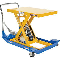 Foot Pump Scissor Cart 1.5K 36 × 24 - Exact Tool & Supply