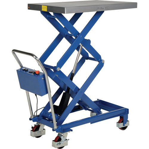 Linear Scissor Cart 400lb 23.625 × 35.5 - Exact Tool & Supply