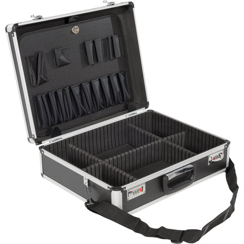 Aluminum Storage Case W/ Combo Lock - 14 × 18 × 6 - Exact Tool & Supply