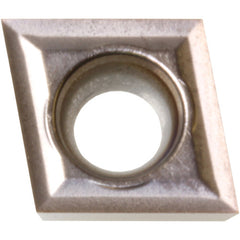 CCGT 21505 MF PR1225, 0.0079″ Corner Radius, 3/32″ Thick, 1/4″ Inscribed Circle, MEGACOAT, Diamond, Turning Indexable Insert - Exact Tool & Supply