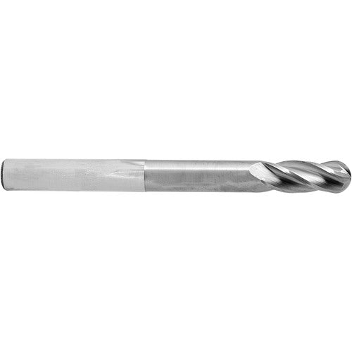 ‎5/16″ Dia. × 5/16″ Shank × 4-5/16″ DOC × 6 OAL, Carbide AlTiN, 4 Flute, Ballnose End Mill - Exact Tool & Supply