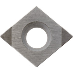 CCMW 3251 MET KBN35M, 1/64″ Corner Radius, 5/32″ Thick, 3/8″ Inscribed Circle, MEGACOAT, Diamond, Turning Indexable Insert - Exact Tool & Supply