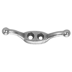 6″ Rope Cleat, Nickel Plated, #4015 - Exact Tool & Supply