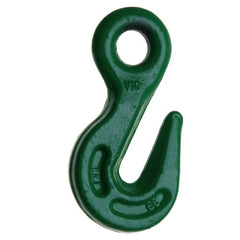 9/32″ Cam-Alloy® Eye Grab Hook, Grade 100, Painted Green - Exact Tool & Supply