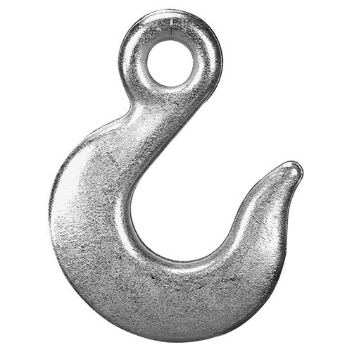 1/2″ Eye Slip Hook, Grade 43, Zinc Plated - Exact Tool & Supply