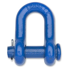 7/16″ Utility Clevis, Blue Powder Paint - Exact Tool & Supply