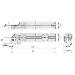 CCPI31260R WG CARBIDE PROFILING BAR - Exact Tool & Supply