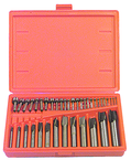 39 Pc. HSS Interchangeable Pilot Counterbore Set - Exact Tool & Supply