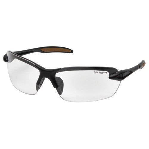 SPOKANE BLACK FRAME CLEAR LENS - Exact Tool & Supply