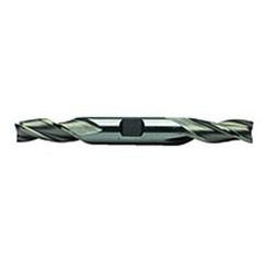 9/16" Dia. - 5" OAL - HSS - Center Cut DE EM-3 FL - Exact Tool & Supply