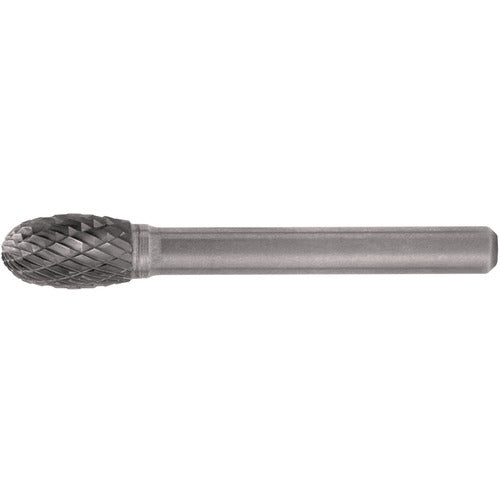 SF-5L6 Double Cut Solid Carbide Bur-Egg Shape - Exact Tool & Supply