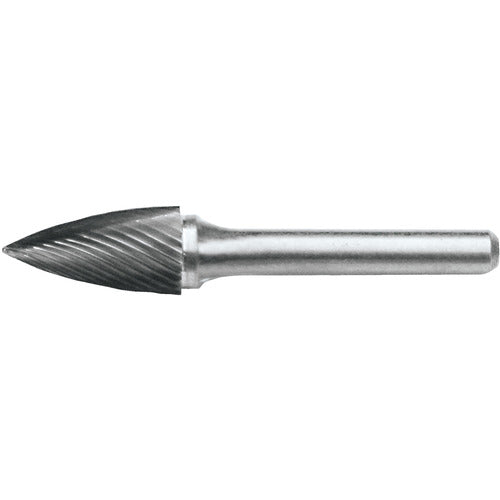 SG-1L6 Standard Cut Solid Carbide Bur-Pointed Tree Shape - Exact Tool & Supply