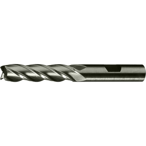 ‎5/8″ × 5/8″ × 1-5/8″ × 3-3/4″ RHS / RHC HSS-CO 8% (M42) Cobalt, Single End, 4-Flute, Center Cutting End Mill - TiCN - Exact Tool & Supply