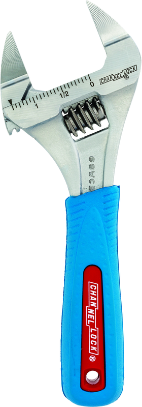 8" Adj Wrench , Slim Jaw, Wideazz Xtra Slim 3/16" Jaws - Exact Tool & Supply