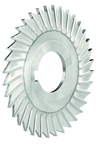 4 x 3/32 x 1-1/4 - Cobalt - Straight Side Tooth Slitting  - 36T - TiAlN Coated - Exact Tool & Supply