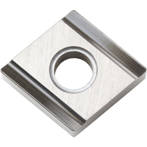 CNGG 4302 F TN60, 0.0039″ Corner Radius, 3/16″ Thick, 1/2″ Inscribed Circle, TiCN/NbC, Diamond, Turning Indexable Insert - Exact Tool & Supply