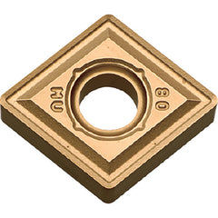 CNMG 432 MU CA6525, 1/32″ Corner Radius, 3/16″ Thick, 1/2″ Inscribed Circle, TiCnulll2O3/TiN, Diamond, Turning Indexable Insert - Exact Tool & Supply