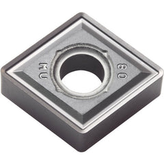 CNMG 643 MU PR005S, 3/64″ Corner Radius, 1/4″ Thick, 3/4″ Inscribed Circle, MEGACOAT HARD, Diamond, Turning Indexable Insert - Exact Tool & Supply