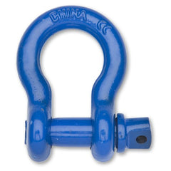 7/16″ Farm Clevis, Forged, Blue Powder Paint - Exact Tool & Supply