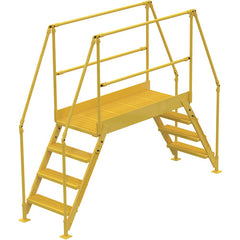 Cross-Over Ladder 4 Step 38 H 50″W - Exact Tool & Supply