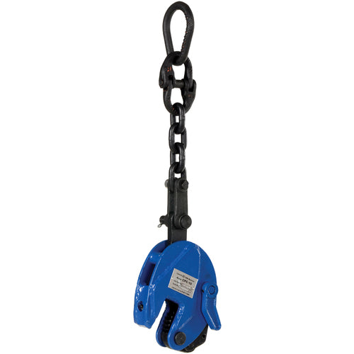 Vertical Plate Clamp With Chain 1000 lb - Exact Tool & Supply