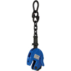 Vertical Plate Clamp With Chain 1000 lb - Exact Tool & Supply