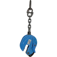 Vertical Plate Clamp With Chain 2000 lb - Exact Tool & Supply