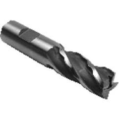 3/4" Dia. - 6-1/4" OAL - HSS - Non-Center Cut SE EM - 4 FL - Exact Tool & Supply