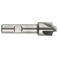 1" Radius - 2-3/4 x 3/4" Shank - HSS - Corner Rounding EM - 4 FL Uncoated - Exact Tool & Supply