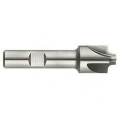 9mm Radius - 1-3/8 x 3/4" Shank - HSS - Corner Rounding EM - 4 FL Uncoated - Exact Tool & Supply