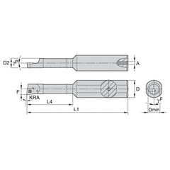 CSBI18037555R WG STEEL BORING BAR STEPPED - Exact Tool & Supply
