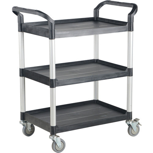 Commercial Cart 33 × 19 3-Shelf No Panels - Exact Tool & Supply